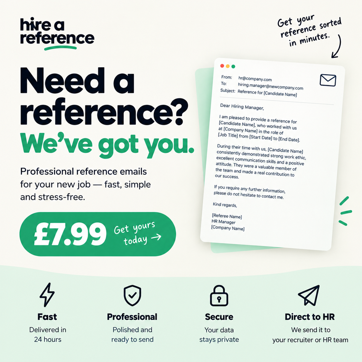 Hire a reference